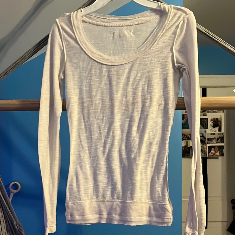 Tan Cream Fitted Ribbed Bodysuit